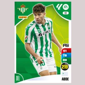 ABDE – Real Betis – Nº90 – Adrenalyn XL 24 25 – Panini