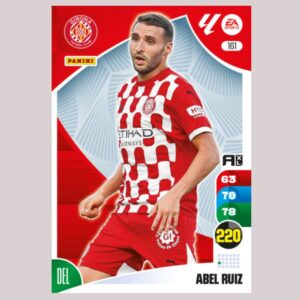 ABEL RUIZ – Girona FC – Nº161 – Adrenalyn XL 24 25 – Panini