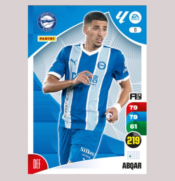 ABQAR - Alavés - Nº6 - Adrenalyn XL 24 25 - Panini