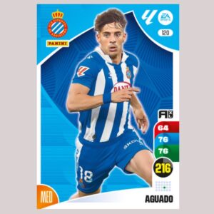 AGUADO – RCD Espanyol – Nº120 – Adrenalyn XL 24 25 – Panini