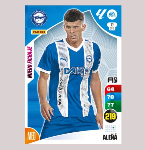 ALEÑÁ - Deportivo Alavés - Nº12 BIS - Adrenalyn XL 24/25 - Panini