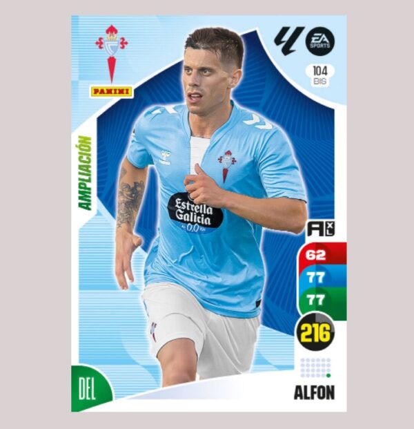 ALFON - RC Celta - Nº104 BIS - Adrenalyn XL 24/25 - Panini