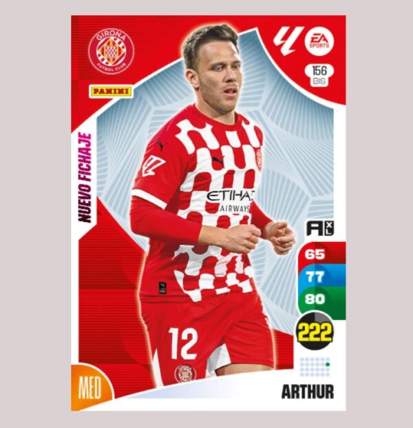 ARTHUR - Girona FC - Nº156 BIS - Adrenalyn XL 24/25 - Panini