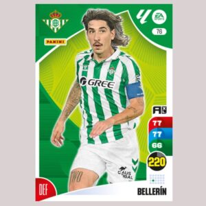 BELLERÍN – Real Betis – Nº76 – Adrenalyn XL 24 25 – Panini