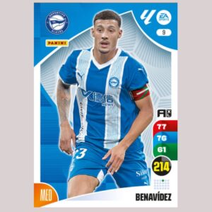 BENAVÍDEZ – Alavés – Nº9 – Adrenalyn XL 24 25 – Panini