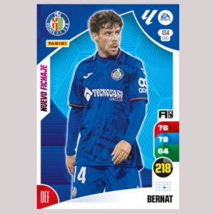 BERNAT - Getafe CF - Nº134 BIS - Adrenalyn XL 24/25 - Panini
