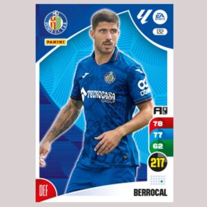 BERROCAL – Getafe CF – Nº132 – Adrenalyn XL 24 25 – Panini
