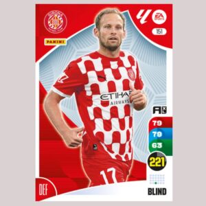 BLIND – Girona FC – Nº151 – Adrenalyn XL 24 25 – Panini