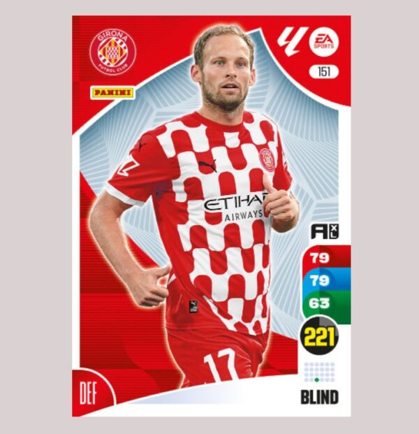 BLIND – Girona FC – Nº151 – Adrenalyn XL 24 25 – Panini