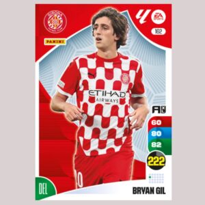 BRYAN GIL – Girona FC – Nº162 – Adrenalyn XL 24 25 – Panini