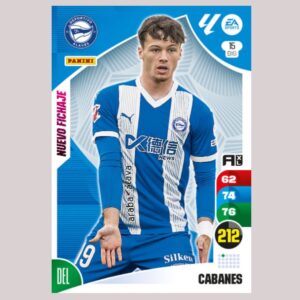 CABANES - Deportivo Alavés - Nº15 BIS - Adrenalyn XL 24/25 - Panini