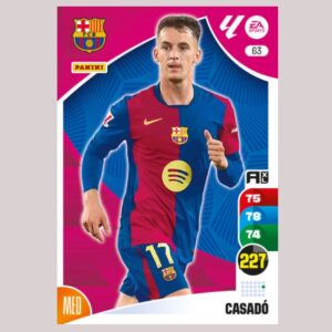CASADÓ – FC Barcelona – Nº63 – Adrenalyn XL 24 25 – Panini