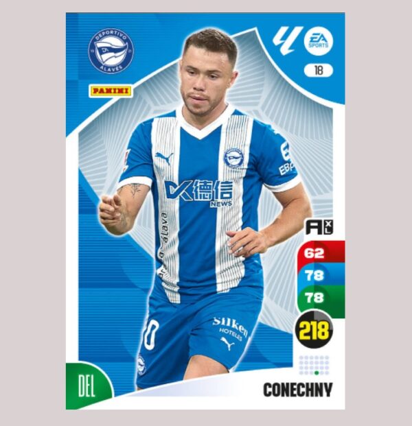 CONECHNY – Alavés – Nº18 – Adrenalyn XL 24 25 – Panini