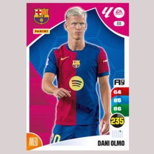 DANI OLMO – FC Barcelona – Nº69 – Adrenalyn XL 24 25 – Panini