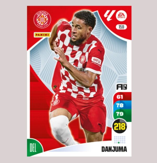 DANJUMA – Girona FC – Nº159 – Adrenalyn XL 24 25 – Panini