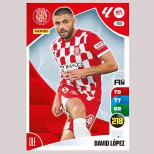 DAVID LÓPEZ – Girona FC – Nº150 – Adrenalyn XL 24 25 – Panini