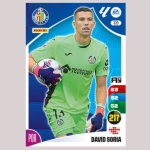 DAVID SORIA – Getafe CF – Nº128 – Adrenalyn XL 24 25 – Panini