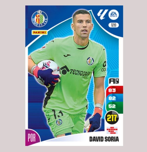 DAVID SORIA – Getafe CF – Nº128 – Adrenalyn XL 24 25 – Panini