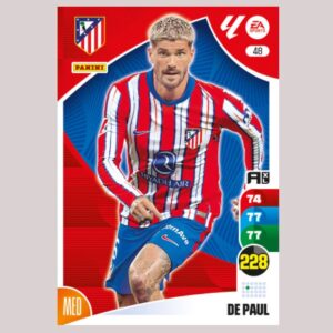 DE PAUL – Atlético de Madrid – Nº48 – Adrenalyn XL 24 25 – Panini
