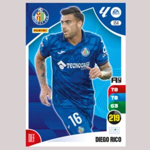 DIEGO RICO – Getafe CF – Nº134 – Adrenalyn XL 24 25 – Panini