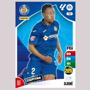 DJENÉ – Getafe CF – Nº131 – Adrenalyn XL 24 25 – Panini
