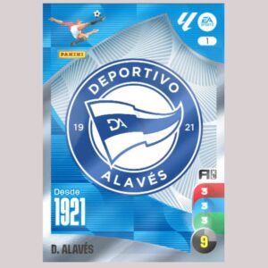 ESCUDO ALAVÉS - Nº1 - Adrenalyn XL 24 25 - Panini