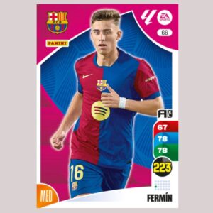FERMÍN – FC Barcelona – Nº66 – Adrenalyn XL 24 25 – Panini