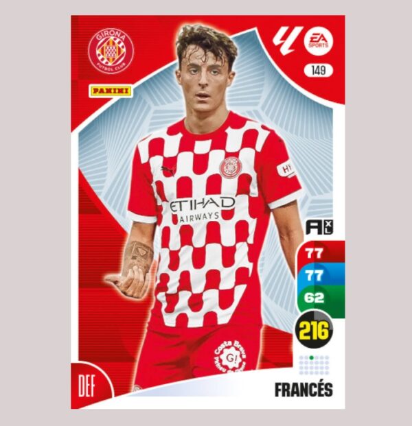 FRANCÉS – Girona FC – Nº149 – Adrenalyn XL 24 25 – Panini