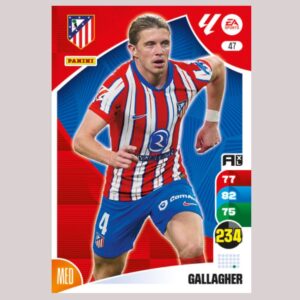 GALLAGHER – Atlético de Madrid – Nº47 – Adrenalyn XL 24 25 – Panini