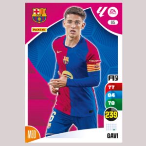 GAVI – FC Barcelona – Nº65 – Adrenalyn XL 24 25 – Panini