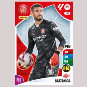 GAZZANIGA – Girona FC – Nº146 – Adrenalyn XL 24 25 – Panini