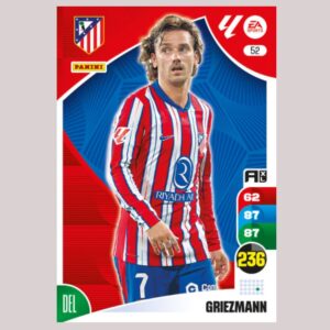 GRIEZMANN – Atlético de Madrid – Nº52 – Adrenalyn XL 24 25 – Panini