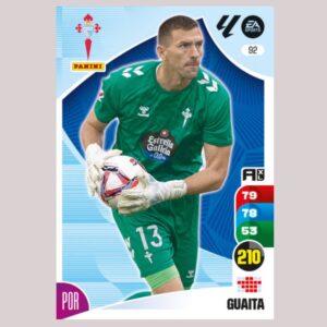 GUAITA – RC Celta – Nº92 – Adrenalyn XL 24 25 – Panini