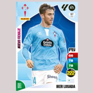 IKER LOSADA - RC Celta - Nº107 BIS - Adrenalyn XL 24/25 - Panini