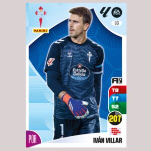 IVÁN VILLAR – RC Celta – Nº93 – Adrenalyn XL 24 25 – Panini
