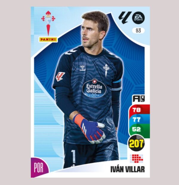 IVÁN VILLAR – RC Celta – Nº93 – Adrenalyn XL 24 25 – Panini