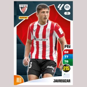 JAUREZIGAR – Athletic Club Bilbao – Nº31 – Adrenalyn XL 24 25 – Panini