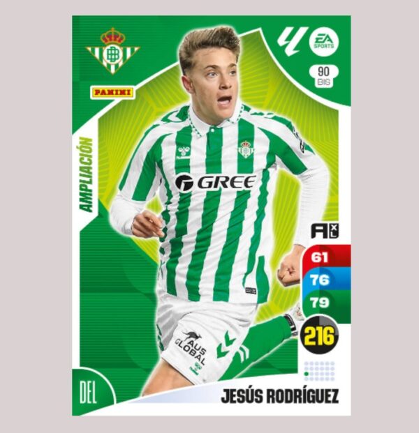 JESÚS RODRÍGUEZ - Real Betis - Nº90 BIS - Adrenalyn XL 24/25 - Panini
