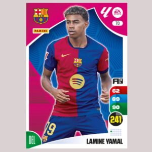 LAMINE YAMAL – FC Barcelona – Nº70 – Adrenalyn XL 24 25 – Panini