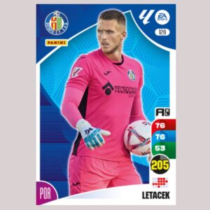 LETACEK – Getafe CF – Nº129 – Adrenalyn XL 24 25 – Panini