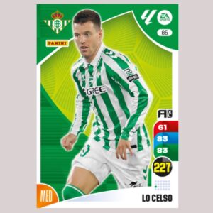LO CELSO – Real Betis – Nº85 – Adrenalyn XL 24 25 – Panini
