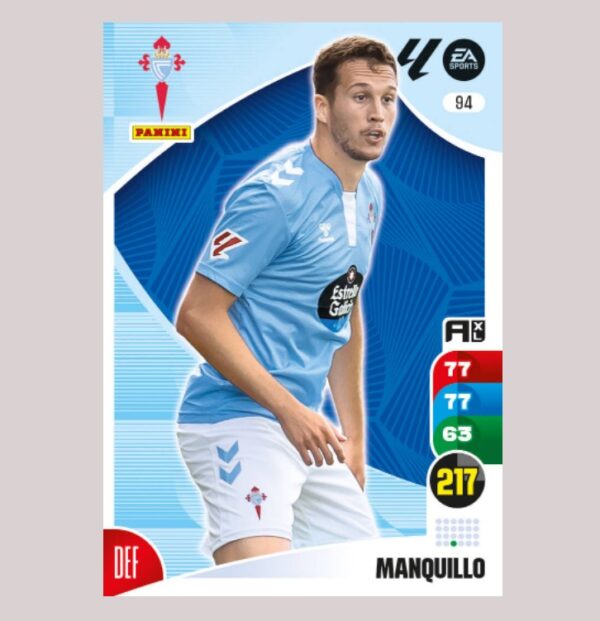 MANQUILLO – RC Celta – Nº94 – Adrenalyn XL 24 25 – Panini