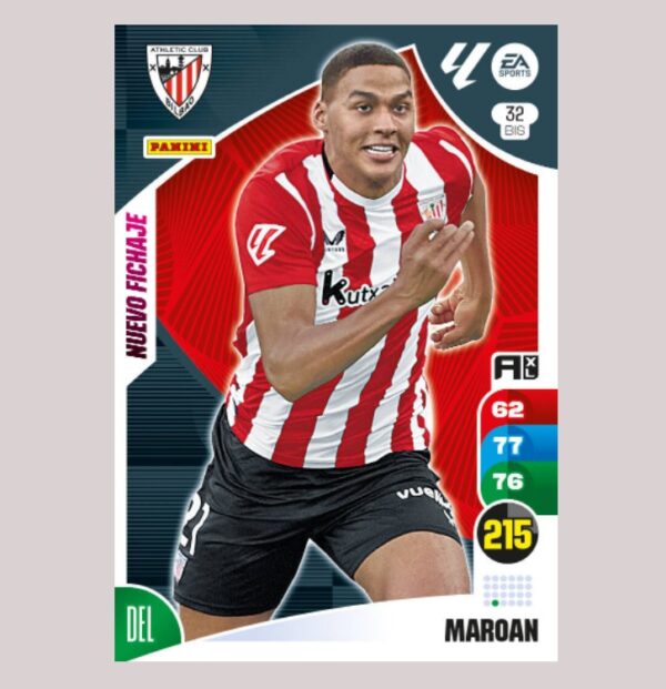 MAROAN - Athletic Club Bilbao - Nº32 BIS - Adrenalyn XL 24/25 - Panini