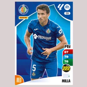 MILLA – Getafe CF – Nº136 – Adrenalyn XL 24 25 – Panini