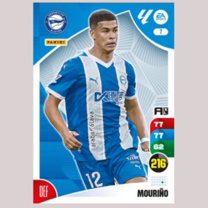 MOURIÑO – Alavés – Nº7 – Adrenalyn XL 24 25 – Panini