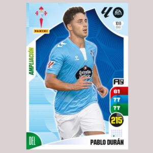 PABLO DURÁN - RC Celta - Nº108 BIS - Adrenalyn XL 24/25 - Panini