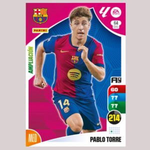 PABLO TORRE - FC Barcelona - Nº64 BIS - Adrenalyn XL 24/25 - Panini