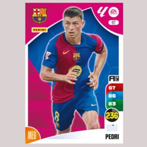 PEDRI – FC Barcelona – Nº67 – Adrenalyn XL 24 25 – Panini