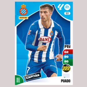 PUADO – RCD Espanyol – Nº122 – Adrenalyn XL 24 25 – Panini