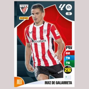 RUIZ DE GALARRETA – Athletic Club Bilbao – Nº30 – Adrenalyn XL 24 25 – Panini